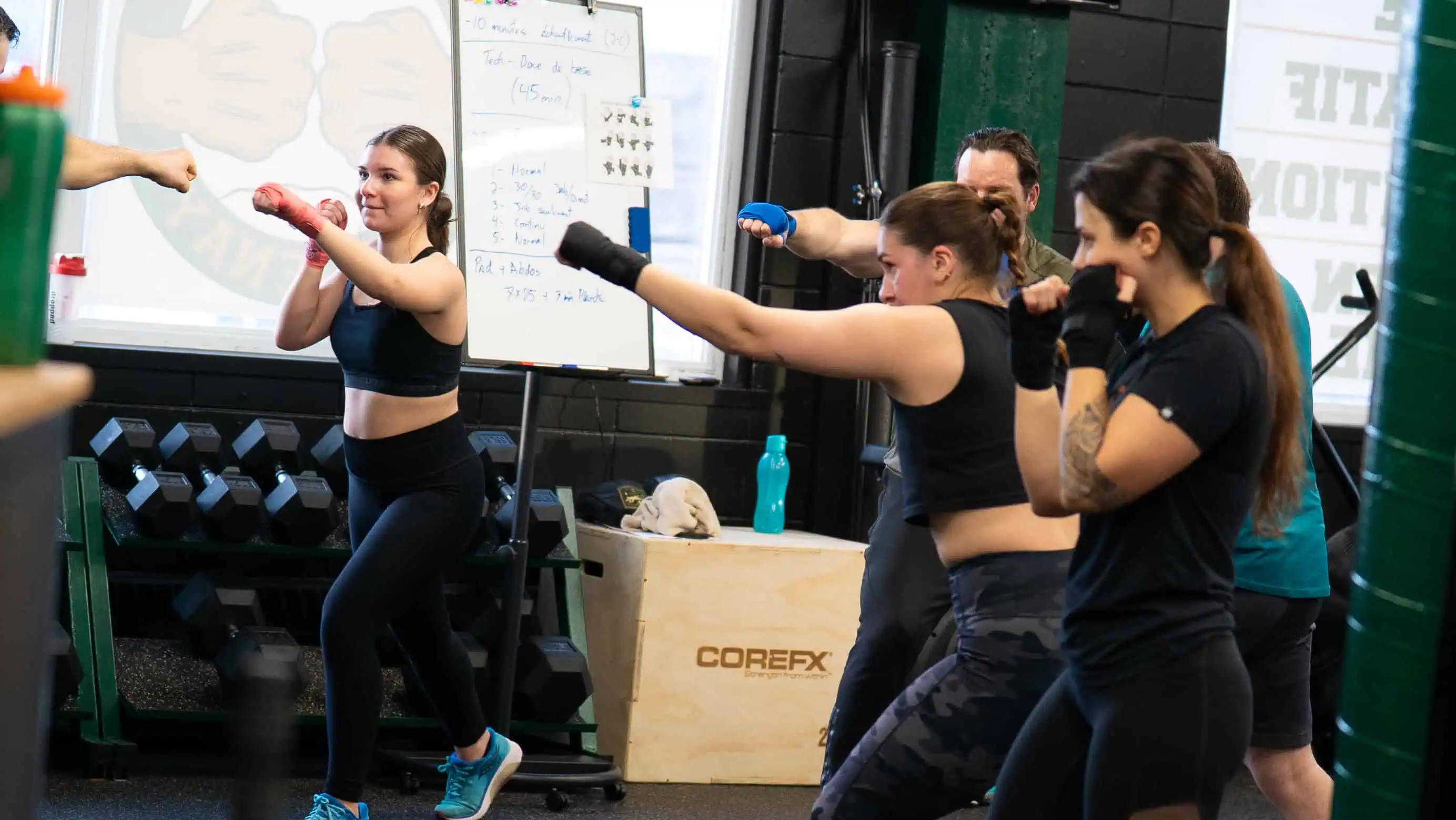 Boxe technique adulte
